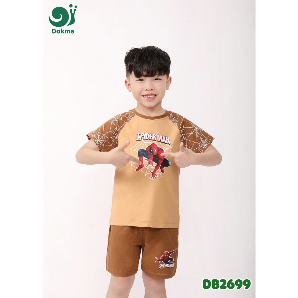 Dokma DB2699 ชุด Zaglan แขนกุดเด็กชาย (2-6Y) ผ้าคอตตอน