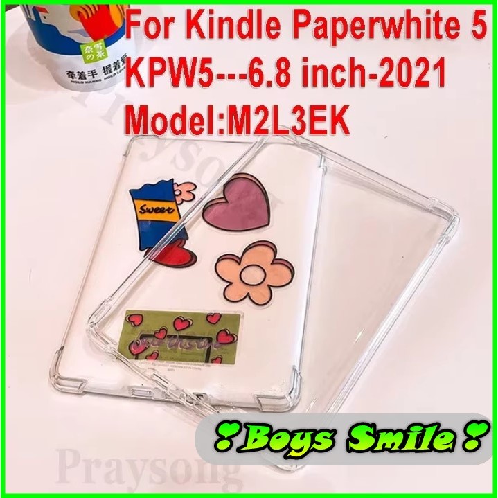 ยางกันกระแทกซิลิโคน Reader สําหรับ Kindle PaperWhite5 6.8" 2021 11th M2L3EK/M2L4EK
