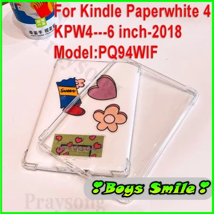 ยางกันกระแทกซิลิโคน Reader สําหรับ Kindle PaperWhite4 6.0 "2018/PQ94WIF ppw4 10th
