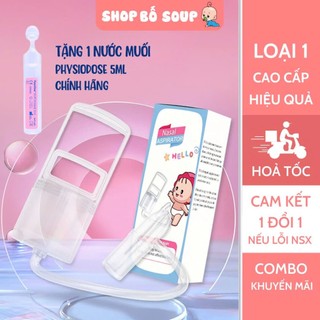 Dụng cụ hút mũi kéo tay thế hệ mới, chất liệu nhựa nguyên sinh, lực hút mạnh, an toàn cho bé
