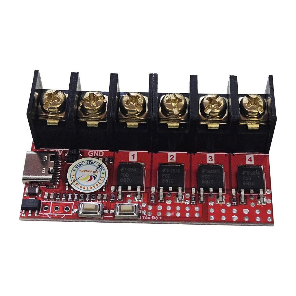 30A วงจร LED มี 4 ช่อง, วงจร LED ขาวดํา, วงจรโบก
