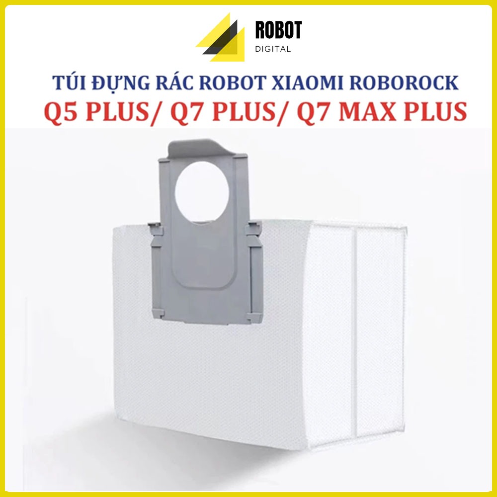 Roborock Q5 Plus, Q7 Plus, Q7 Max Plus หุ่นยนต์เครื่องดูดฝุ่นถังขยะกระเป๋าฝุ่นสําหรับถังขยะอัตโนมัติ