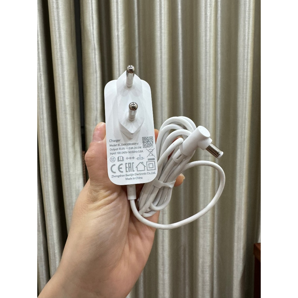 อะแดปเตอร์ชาร์จไฟสําหรับเครื่องดูดฝุ่น Xiaomi 30.8V 0.8A Xiaomi 1C K10 G10 Dreame V8 V9 V9B V10 V11 