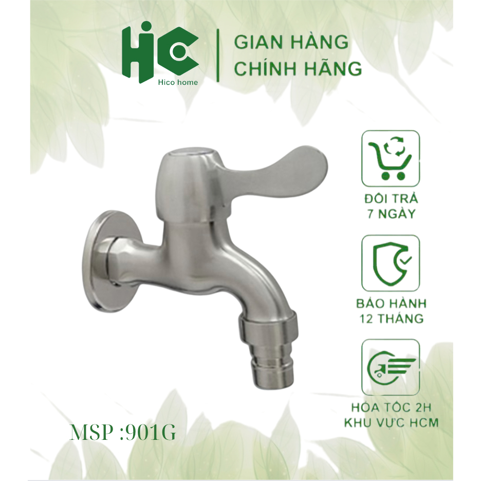 คุณภาพสูง SUS 304 ก๊อกน้ําสระว่ายน้ํา HA-901G ด้ามจับแข็ง, วัสดุสแตนเลส 304 - HICO STORE