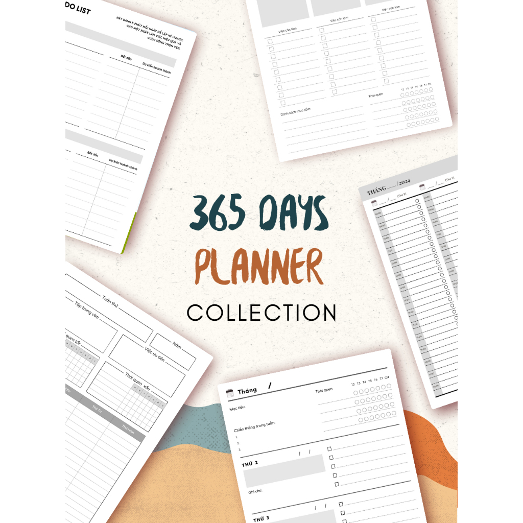 สร้างวันนี้ Planner 2025 - ออกแบบ 1 ปี HANDBOOK Daily Planner 2025