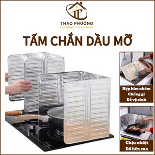 Tấm Chắn Dầu Mỡ Chống Bắn Dầu Cách Nhiệt Size 32.5 x 84cm Miếng Chắn Gió Bếp Ga Tiện