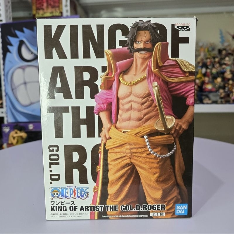 [ของแท้] One Piece Model Pirate King Gold D Roger King of Artist - Pirate King Roger KOA - Bandai - 