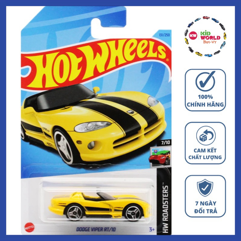 Hot Wheels basic Dodge Viper RT/10 HKH43 รถโมเดล