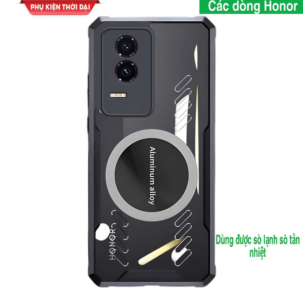 Honor GT / GT Pro / Power / Honor 500 Pro เคสที่คิดค้นคว้าอากาศพร้อมแบบฝาพับเย็นและการกระจายความร้อน