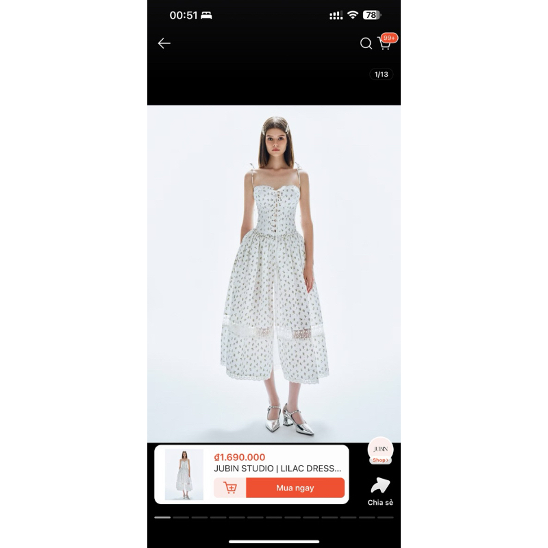 ชุด JUBIN STUDIO SIZE M