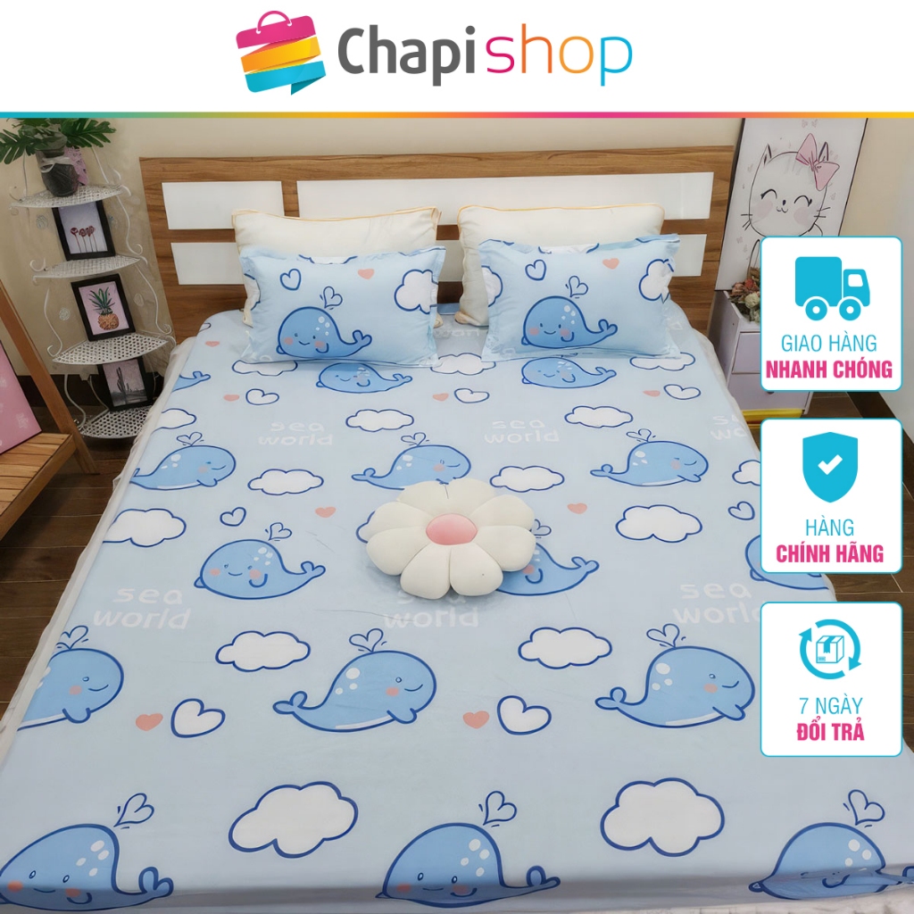 ผ้าปูที่นอนทุกขนาด M2/M6/M8/2M ทําจากผ้าฝ้ายโพลีชั้นหนึ่ง