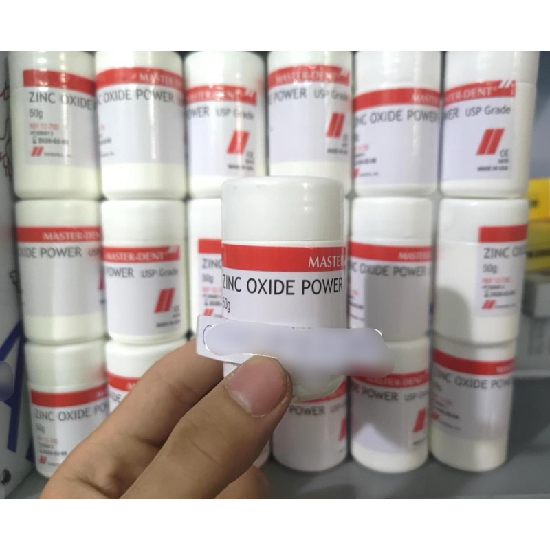 Zinc oxide ZnO Masterdent USA สําหรับทันตกรรม