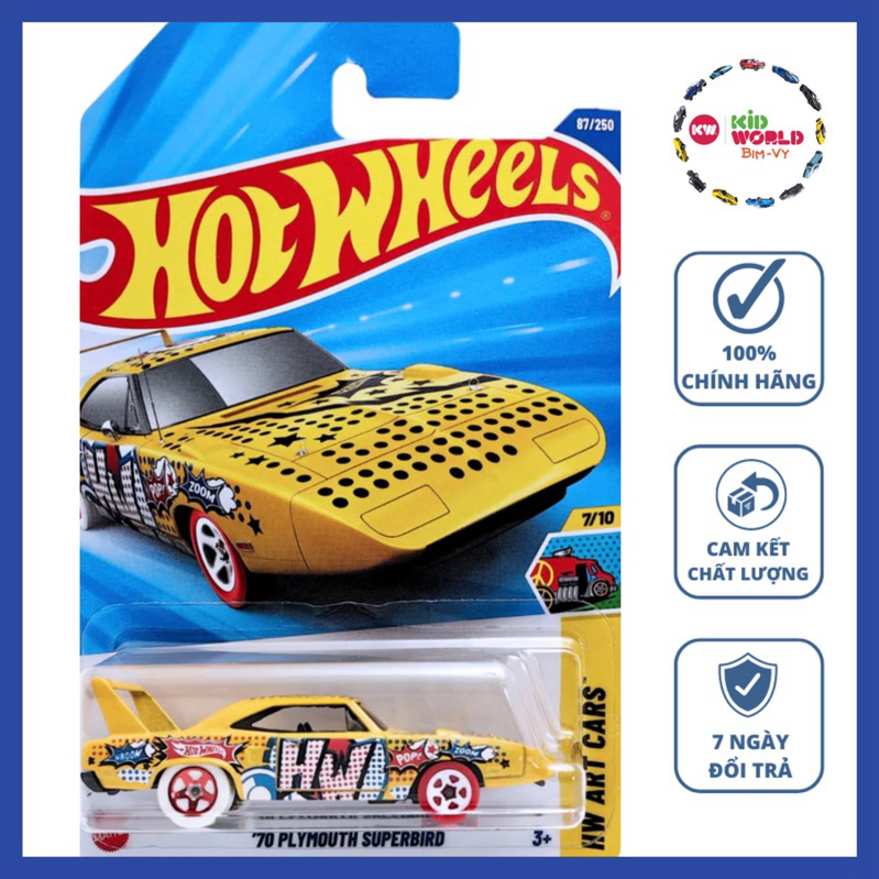 Hot Wheels basic 70 Plymouth Superbird HYX31 รถโมเดล