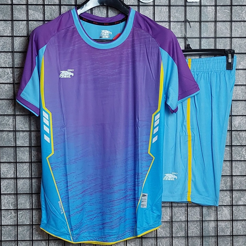 Grambo Purple ชุดเสื้อผ้าผู้ชายและผู้หญิงไม่มีโลโก้ - ยางยืดคุณภาพสูง