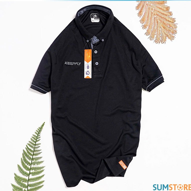 เสื้อโปโลกีฬา One Black - เสื้อโปโล K&F พรีเมี่ยม
