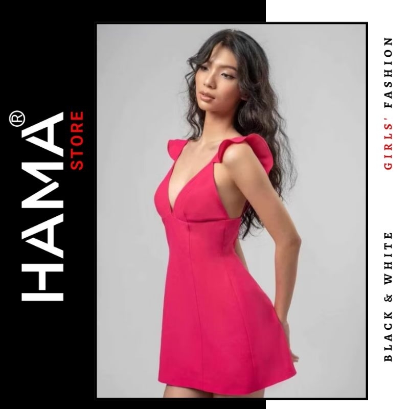 HAMA STORE H58 PERSONALIZED 2-Strap DRESS - เย้ายวนใจมาก FOM A