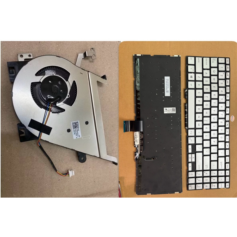 Vivobook S15 S531 S531F S532 S532FL ส่วนประกอบแล็ปท็อป - พัดลม - คีย์บอร์ด
