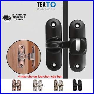 Chốt khóa cửa lùa, cửa trượt, cửa đi đa năng góc 90°180° siêu đẹp, chốt khóa cửa các loại - 133