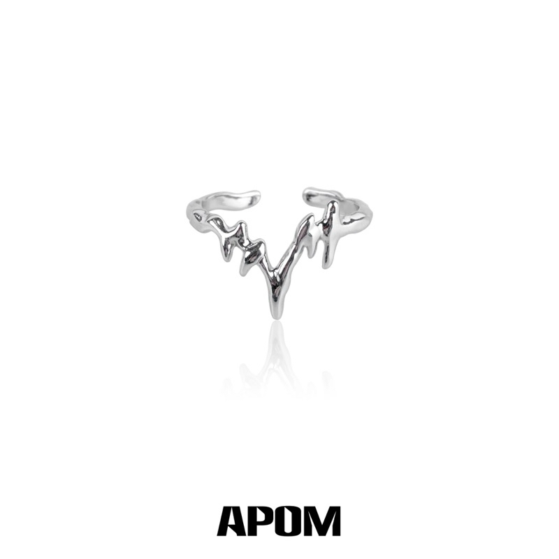 [summerfling] แหวนเงิน Heartbeat S925 โดย APOM - A Part Of Me