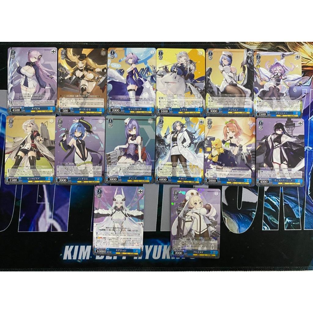 [Weis Schwarz] การ์ดพาร์เลียภาคเหนือของ Azur Lane ของญี่ปุ่นแท้/การ์ด Eagle Union