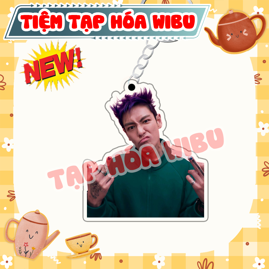 พวงกุญแจอะคริลิค TOP BIG Squid Game 2 ผู้เล่นหมายเลข 230 อุปกรณ์เสริมกระเป๋าน่ารัก ร้านขายของชํา วิบ
