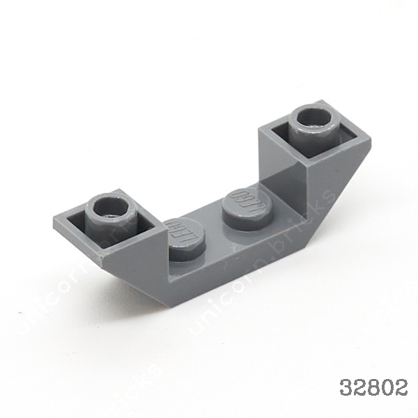 ชิ้นประกอบ - 32802 - ชิ้นลาดย้อนกลับ 45 4 x 1 คู่ พร้อมส่วนตัด 1 x 2 [1 ชิ้น]