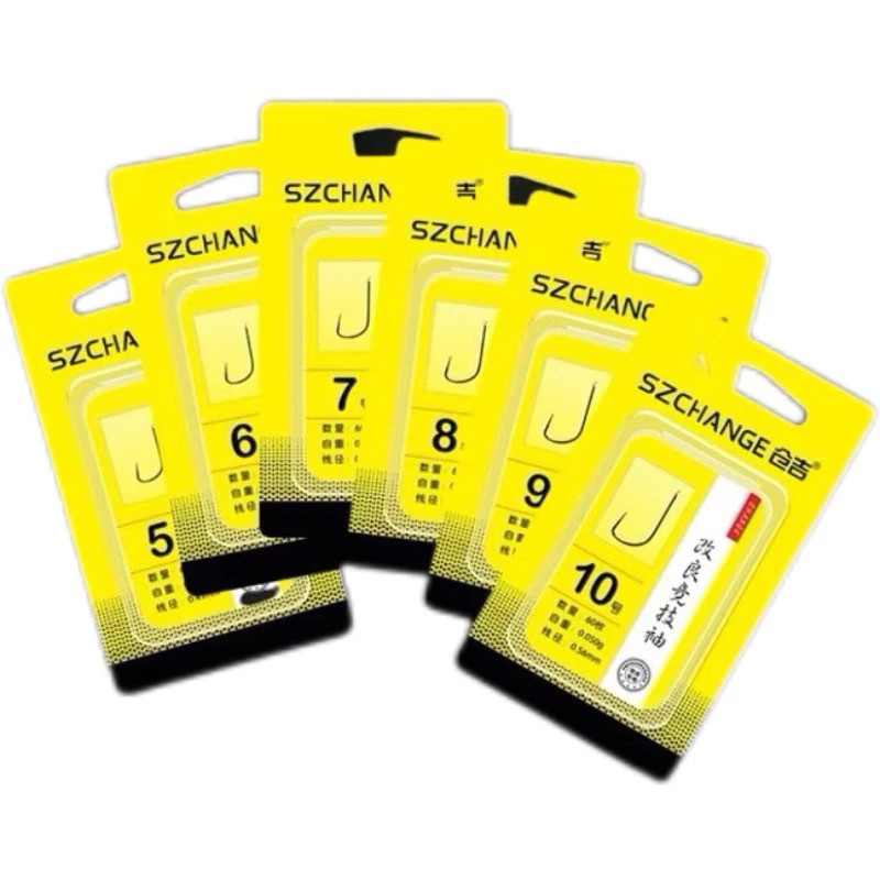 SZCHANGE จาก Tilapia Fishing Hook Super Thin Ultra Light