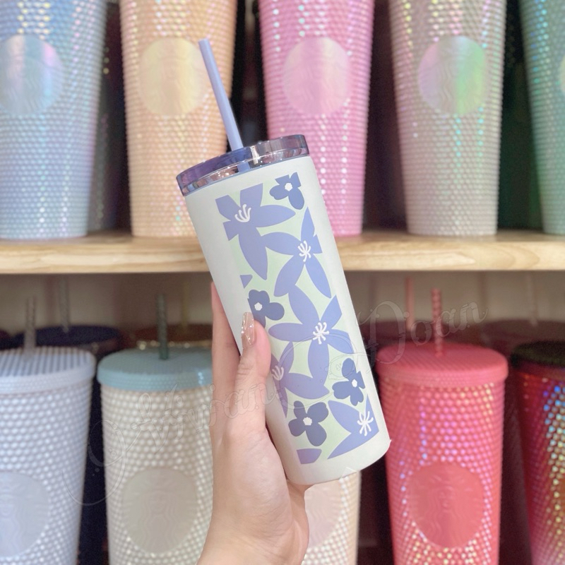 [GENUINE] Flower PURPLE STARBUCKS VIETAM THERMAL CUP