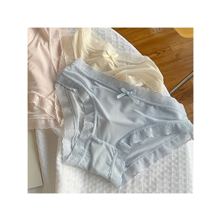( SỈ 10 quần ) Quần Lót Nữ Cotton su lụa viền hoa co dãn 4 chiều, không lộ vân, co dãn thoáng mát