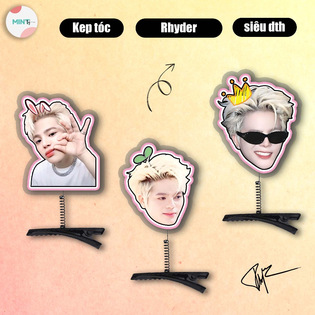 กิ๊บติดผม IDOL ATSU - Rhyder IDOL