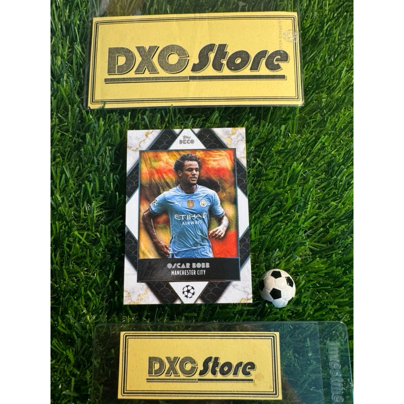 [ ของแท้ ] - PRODIGY - TOPPS DECO 2025 - OSCAR BOBB (MANCHESTER CITY)