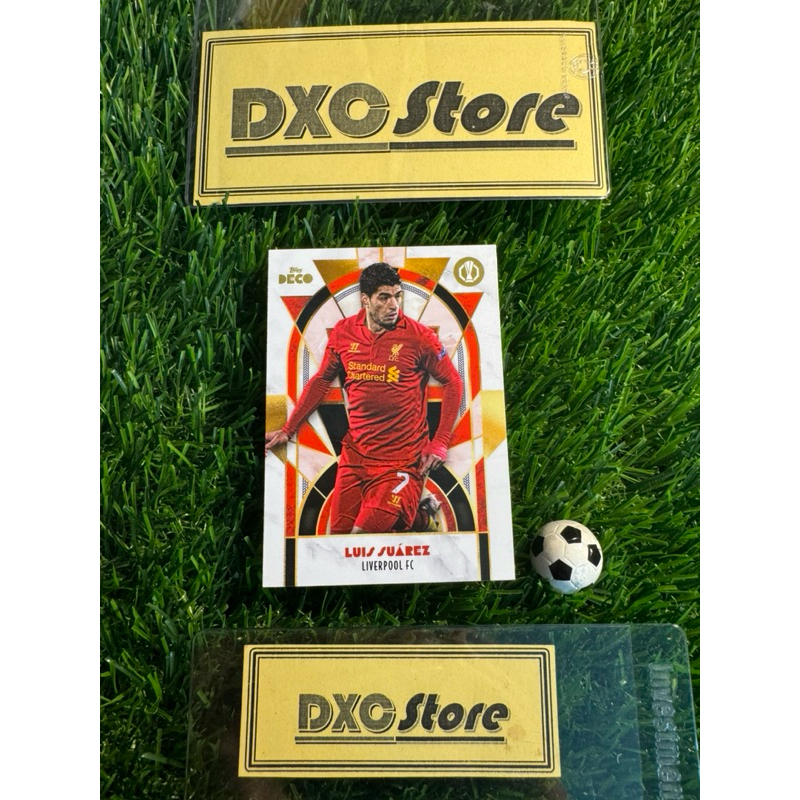 [ ของแท้ ] - LEGENDS - TOPPS DECO 2025 - LUIS SUAREZ (LIVERROL)