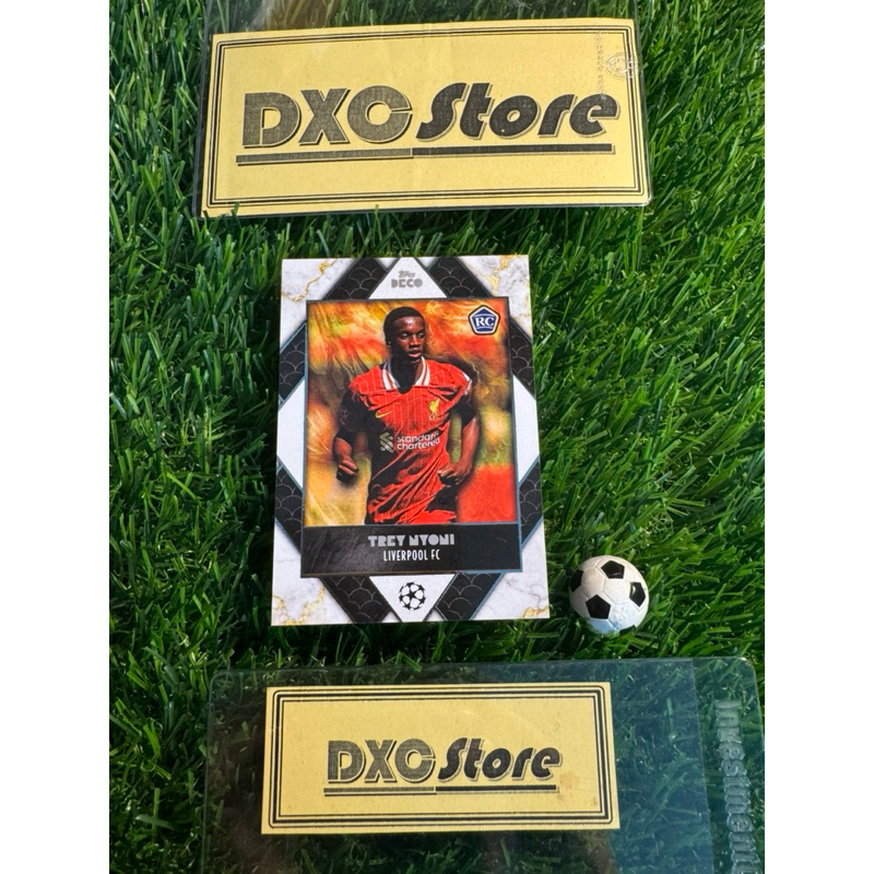 [ ของแท้ ] - RC - PRODIGY - TOPPS DECO 2025 - TREY NYONI (LIVERPOOL)