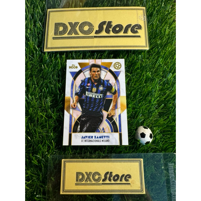 [ ของแท้ ] - LEGENDS - TOPPS DECO 2025 - JAVIER ZANETTI (INTER MILAN)