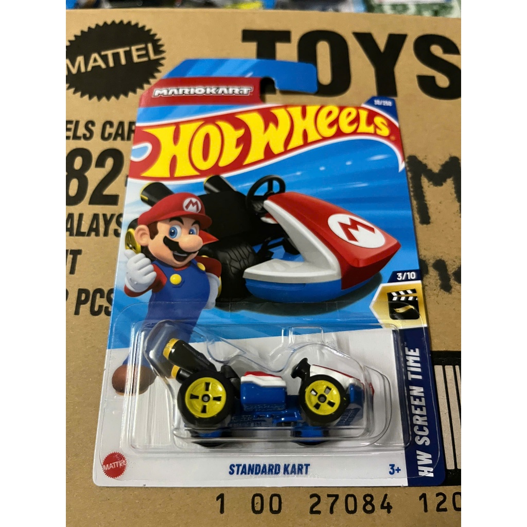 Lehuong Diecast - Hot Wheels Mario Kart (Mario Standard Kart) Case A 2025