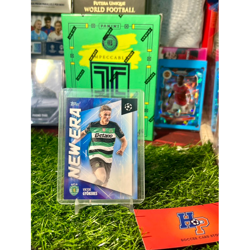 Viktor Gyokeres New Era Topps UCC 2024/25 การ์ดฟุตบอล