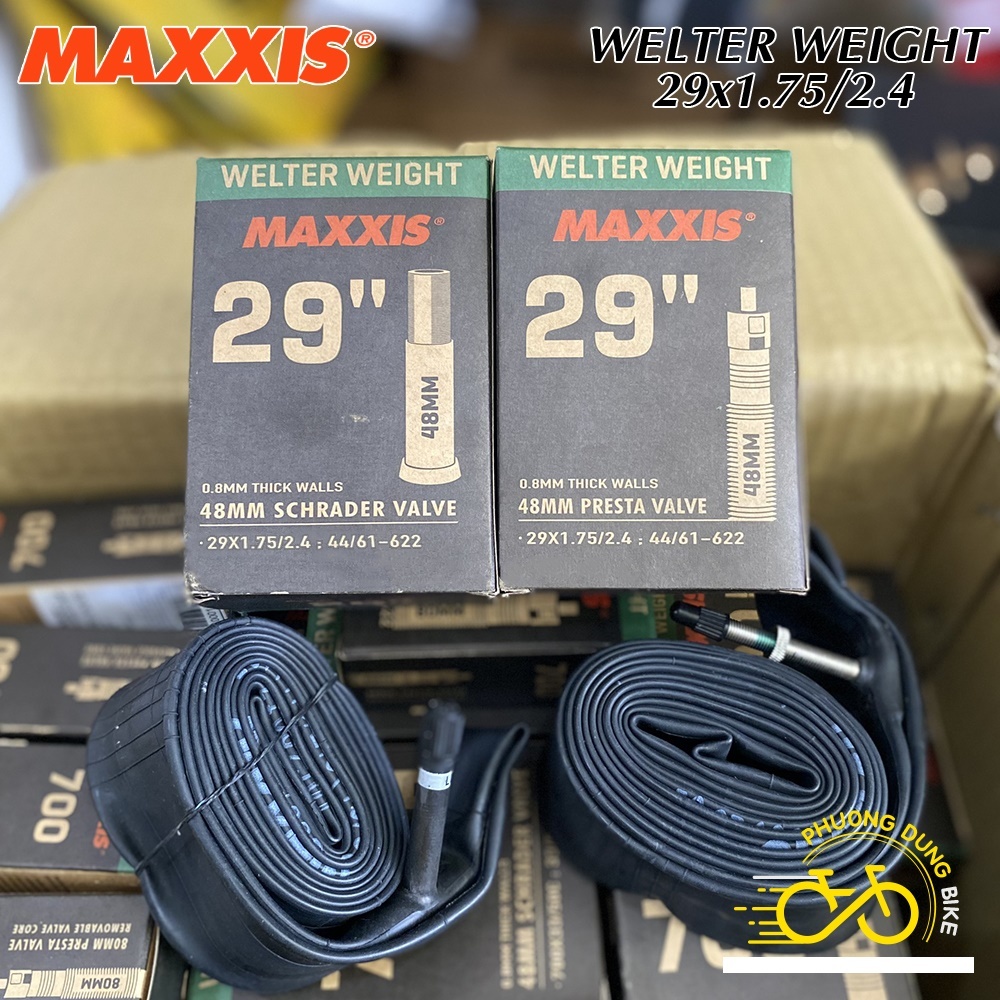 MAXXIS Ultralight ยางในจักรยาน 29x1.75-2.4 AV/FV 48 มม. (29in)