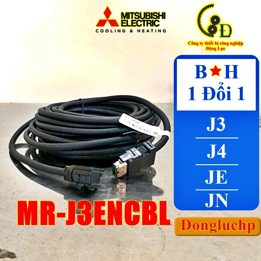 สายตัวเข้ารหัสเซอร์โว MR-J3ENCBL-A1/ A2-L/H 2M/5M/10M/15M, สาย Encoder MR-J3ENCBL-A1-L