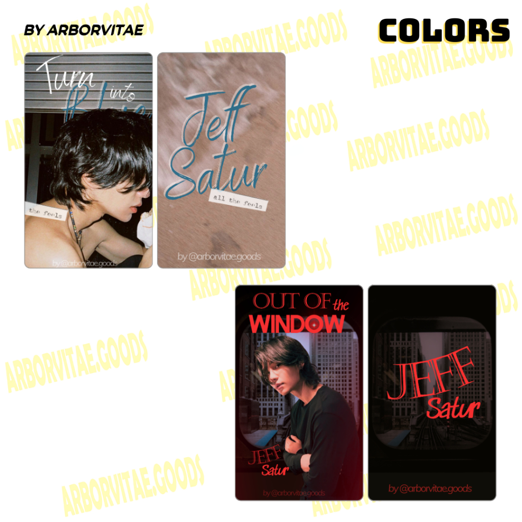 [Arborvitae] [การ์ดมุมมน] สี - Jeff Satur