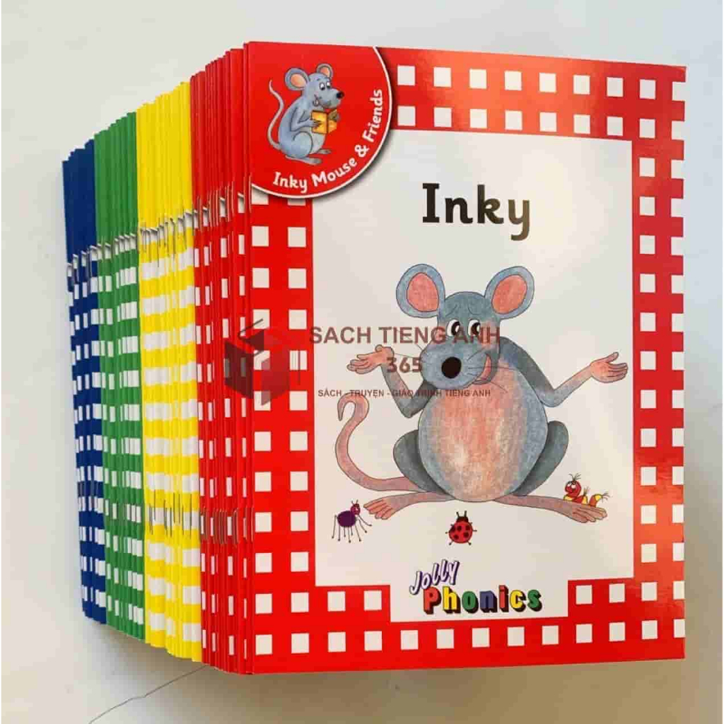 [ฝึกภาษาอังกฤษ] Jolly Phonics Readers Series - 72 เล่ม + เสียง| เวอร์ชั่นนําเข้า