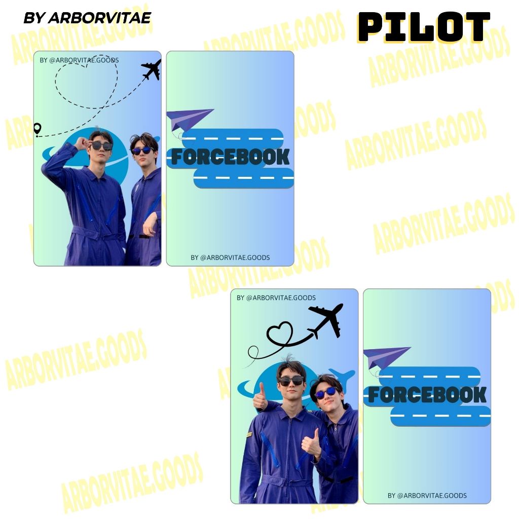 [Arrborvitae] [การ์ดมุม] Pilot - ForceBook