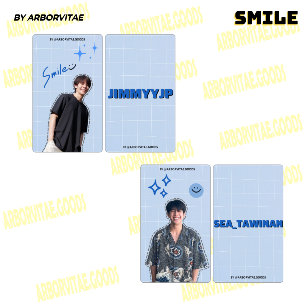 [Arrborvitae] [การ์ดมุม] Smile - JimmySea