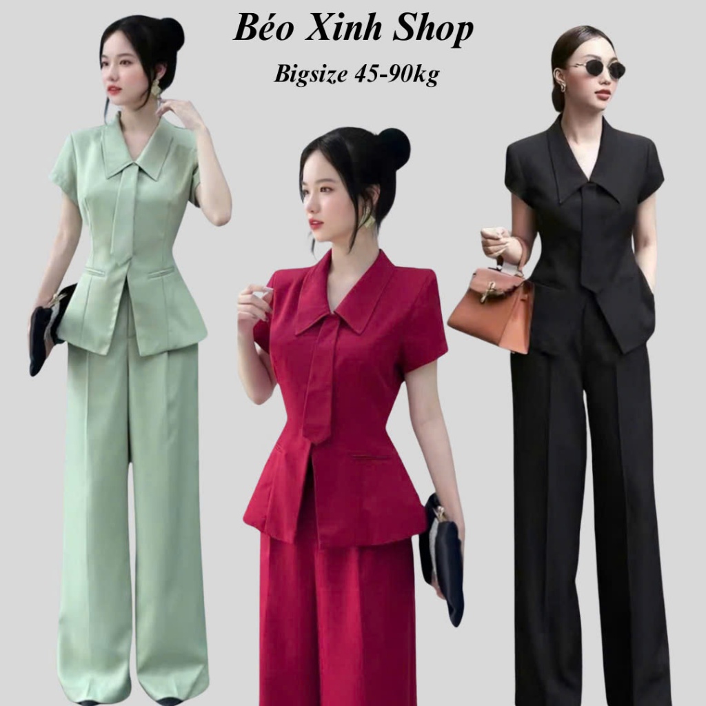 Cool Cotton Vest and Tie Clothing Set for Women 40 - 95Kg Top Women Flared