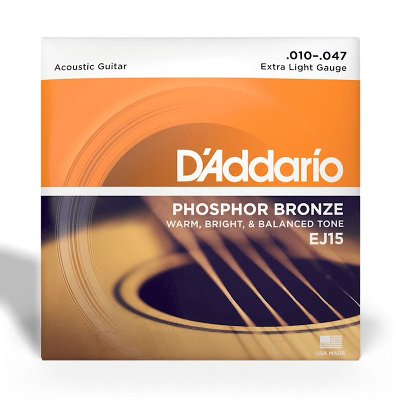 สายกีต้าร์โปร่ง Dadaddario EJ15