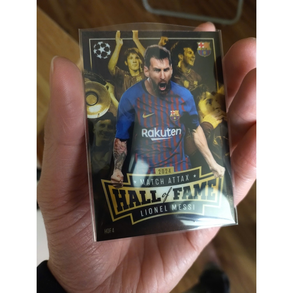 Topps Match Attax 24/25 HALL OF FAME Messi Football Card - Lionel Messi - M10 - Barca - PSG (1) - 20