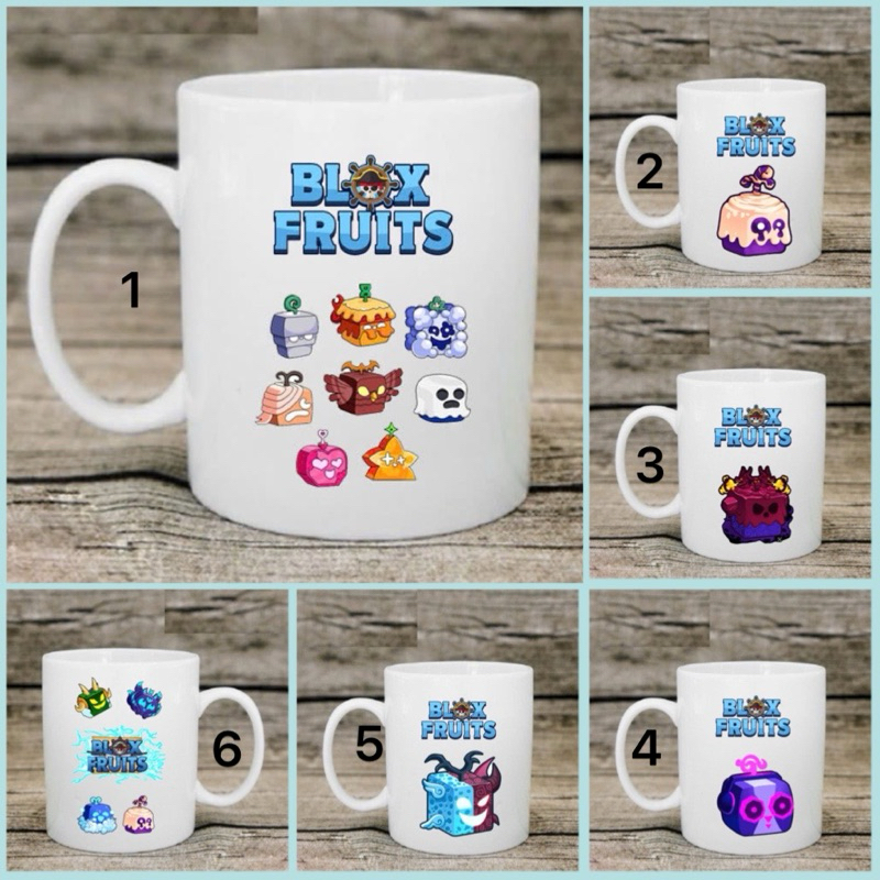 Blox Fruits cup / Blox Fruits shaped Cup / Blox Fruits Game cup