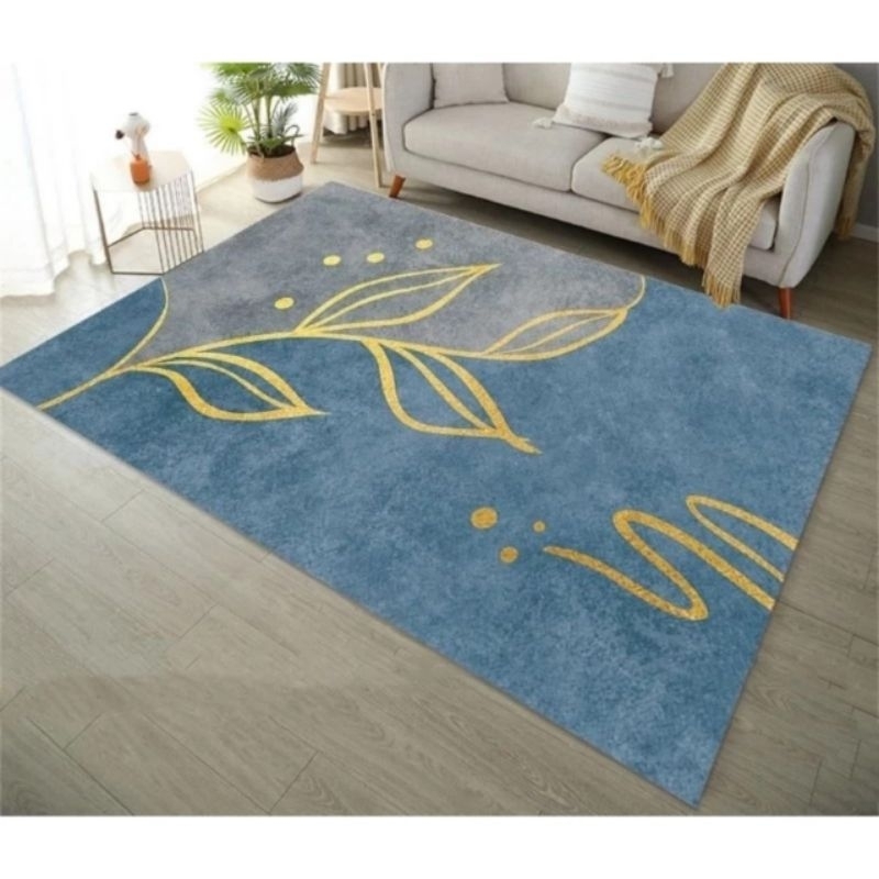 พรมบาหลี 5D ลายดอกบัว 1m6x2m3 และ 2mx3m (80x2m)