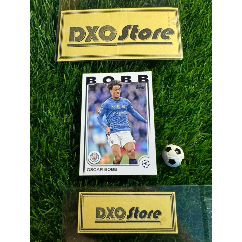 [ ของแท้ ] - TOPPS UCC 2025 - OSCAR BOBB (MANCHESTER CITY)