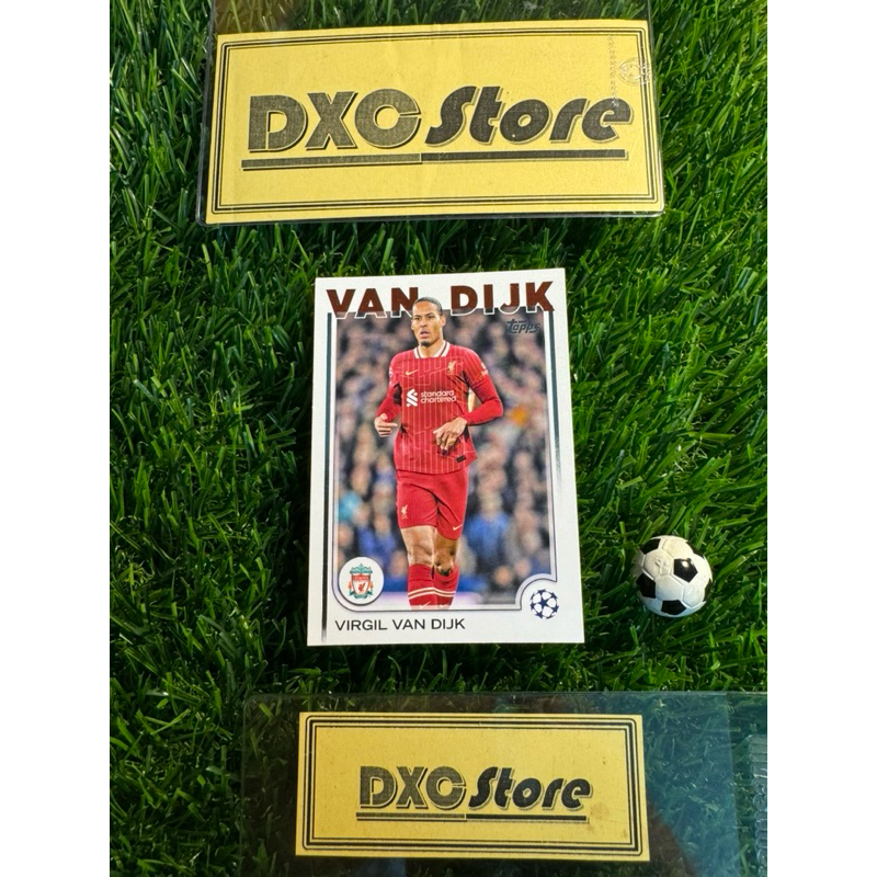 [ ของแท้ ] - TOPPS UCC 2025 - VIGIL VAN DIJK (LIVERPOOL)