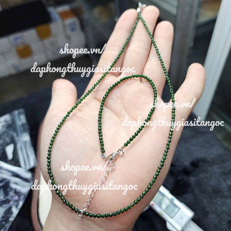 Diop si de faxet สร้อยข้อมือ+สร้อยคอ Combo 2mm+ sdep